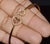 Late 20th Century Authentic Chopard Happy Diamonds Icons 0.54ct Diamond Heart Open Bangle Bracelet 18k Rose Gold For Sale - Image 13 of 14