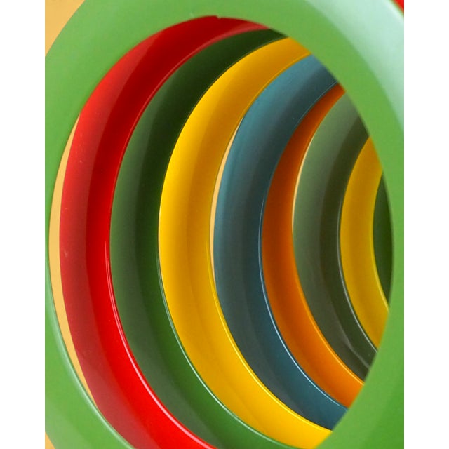 Vintage Modular Vinyl Record Holder from ZZG Veritas Poland, 1970s For Sale - Image 6 of 9