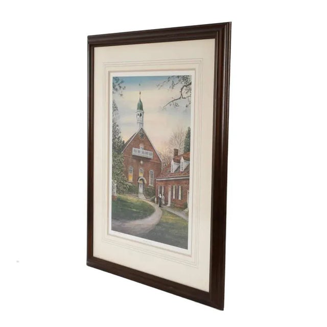 Realism Late 20th Century Framed Print of William Mangum's "Morning Glory" For Sale - Image 3 of 8
