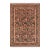 Floral 1990's Pak-Persian Black/Red Wool Rug - 6'1'' X 9'4'' For Sale