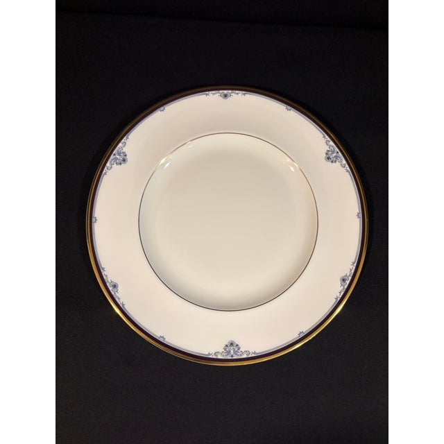 Late 20th Century Late Twentieth Century Royal Doulton Dishes in the Princeton Pattern - Set of Fourteen For Sale - Image 5 of 12