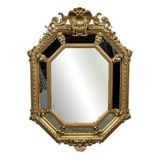 Louis XV Style Mirror with Parcloses For Sale