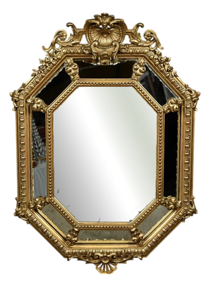 Louis XV Style Mirror with Parcloses