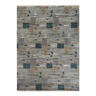 Handmade Wool Pile Rug. 8' X 10' For Sale