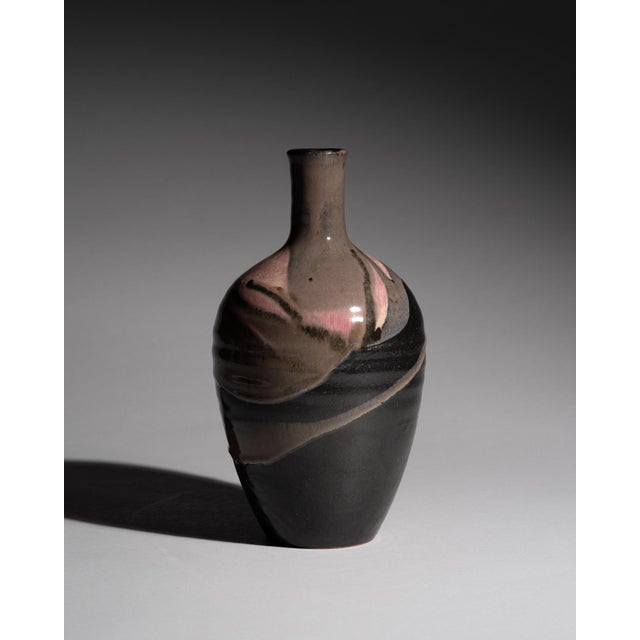 German Pottery Studio Vase by Wolf-Diether Pölloth, 1980s For Sale - Image 4 of 9