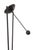 This Post Modern Pendulum Torchiere Floor Lamp by Ron Rezek is a striking example of late 20th-century design that...