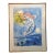 1961 Marc Chagall Rare Baie Des Anges Stone Lithograph - Limited Ed - Framed For Sale