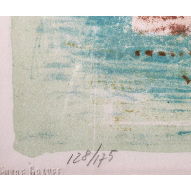 Printmaking Materials Massimo Campigli, 1895-1971 Le Bagnanti 1955 Reproduction Print For Sale - Image 7 of 8