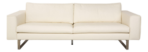 WK 620 4-Seater Sofa in Cream Leather from WK Wohnen