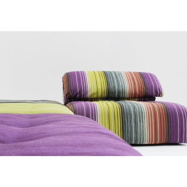 1990s Vintage Voyage Immobile Modular Lounge Sofa from Roche Bobois, 1990s, Set of 4 For Sale - Image 5 of 15