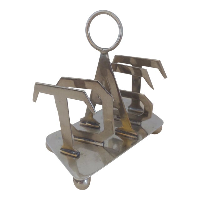 Vintage English Toast Caddy For Sale