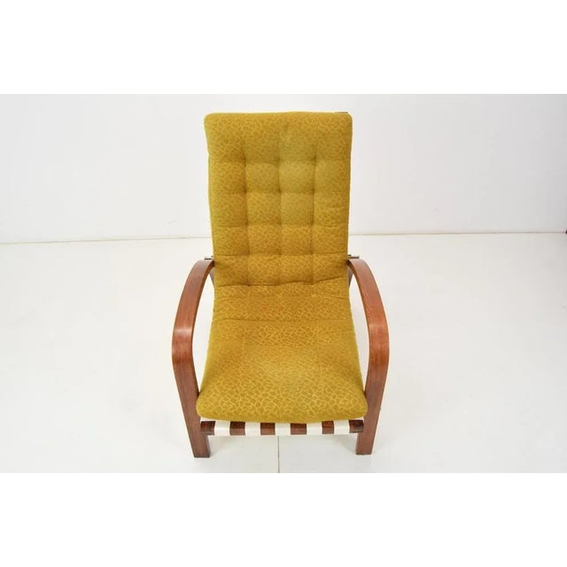 Art-Deco Adjustable Armchair by Jindrich Halabala, 1930s For Sale - Image 18 of 18