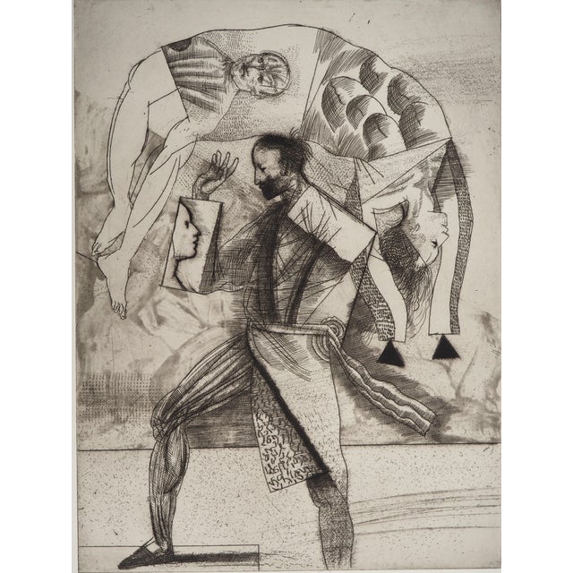 Miguel Condé, Mother Nature, Original Engraving For Sale