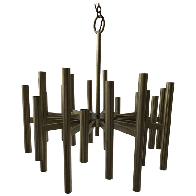 1970s Sciolari Chandelier For Sale