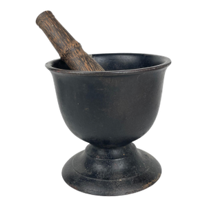 A Pottery Mortar & Pestle