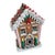 Vintage Light-Up Christmas House Decoration For Sale