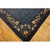 1920s Antique Wool Allover Floral Rectangle Blue Hand Knotted Pile Peking Rug For Sale - Image 4 of 10