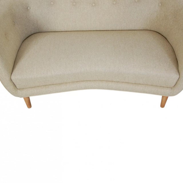 Vintage Two-Seater Sofa by Finn Juhl, 1950s For Sale - Image 6 of 16