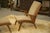 Scandinavian Armchair and Ottomans, 1960s, Set of 3 For Sale - Image 12 of 16