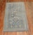 Vintage Zabihi Collection Tribal Blue Turkish Rug - 3'7" x 6'1" For Sale In New York - Image 6 of 8