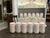1990s Pfaltzgraff Tea Rose Wall Spice Rack With 12 Canisters with Shelf New Rare Complete Set For Sale - Image 14 of 18