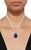 54 Carat Tear Drop Amethyst and Diamonds with Seed Pearl Necklace 18 Karat Gold For Sale In New York - Image 6 of 18