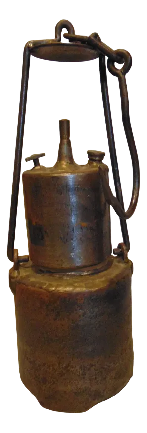 Pre-War Carbide Lamp, 1920s