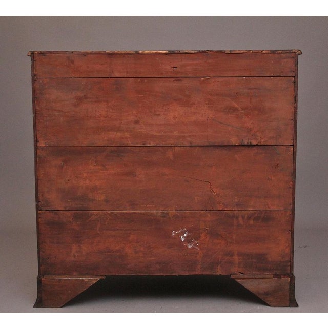 Antique Mahogany Bowfront Chest, 1810 For Sale - Image 10 of 11