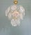 Mid-Century Modern Murano Glass Disc Chandelier, Italy, 1970 For Sale - Image 3 of 17