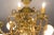 Antique Baroque Brass and Bronze Chandelier For Sale - Image 6 of 18