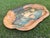 Vintage Hand-Painted Elephant & Indian Landscape Decorative Serving Tray For Sale - Image 10 of 12