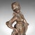Sculpture Materials Tall Antique Female Figure, Austrian, Bronzed Plaster, Statue, Victorian, C.1900 For Sale - Image 7 of 12