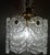 Antique Brass Metal Frosted Glass Single-Light Chandelier, 1990s, in Very Good conditions. Designed 1990 to 1999 I have...