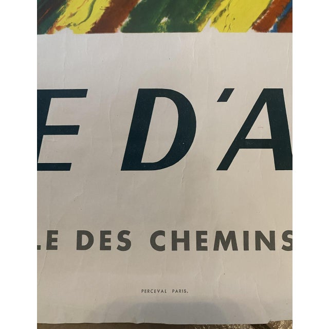 Côte d'Azur Poster by Marcel Limouse, 1960 For Sale - Image 10 of 14