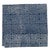 Contemporary Countryside Maze Napkins, Indigo - A Pair For Sale - Image 3 of 4