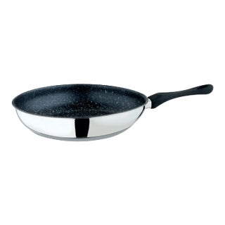 Mepra Frying Pan Cm.32 Fantasia Stone Black Fantasia Stone 13" 18/10 Stainless Steel Non-stick Frying Pan For Sale