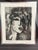 Printmaking Materials Set of 3 Signed Mood Study Portrait Etchings – Professionally Framed For Sale - Image 7 of 9