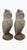 English A Pair of Vintage English Cast Stone Great Horned Owls For Sale - Image 3 of 9
