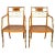 Edwardian Satinwood Armchairs - a Pair For Sale