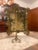 Rococo Antique Ornate Gilt Rococo-Style Tabletop Mirror – Elaborate Figural & Floral Frame For Sale - Image 3 of 4