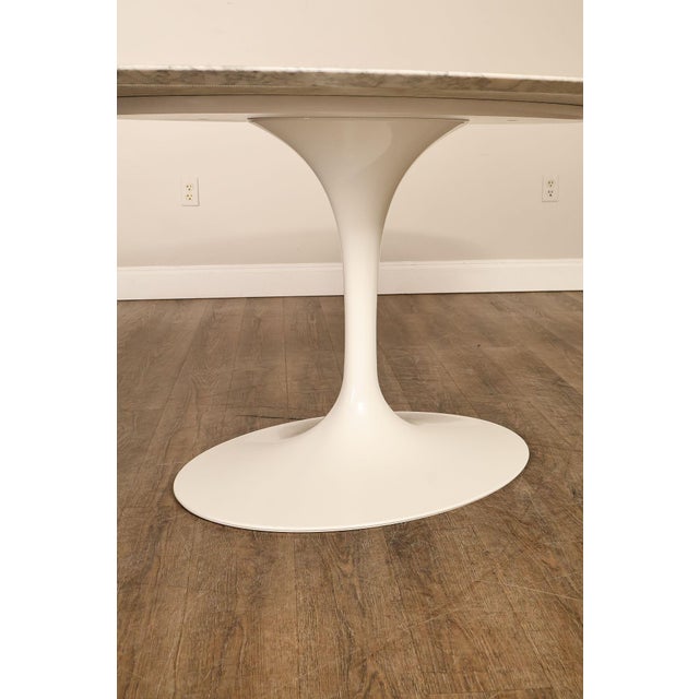 Knoll Saarinen Oval Marble Dining Table For Sale - Image 11 of 18