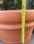 Terra Cotta Large Vintage Italian Terracotta Garden Planter With Rolled Rim, Tuscany For Sale - Image 8 of 12