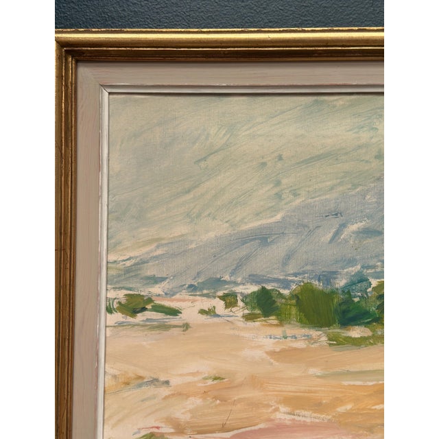 Ib Tollberg, Coastal Landscape, 1960s, Oil Painting on Canvas, Framed For Sale - Image 14 of 18