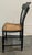 Wood 18thc Pair of Stenciled Pair of Cane Seat Chairs For Sale - Image 7 of 11