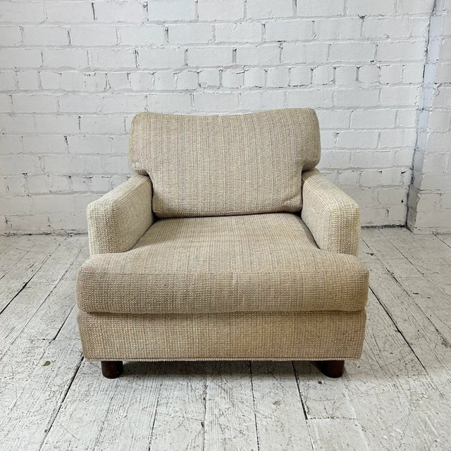 Selig club chair in need of upholstery.