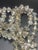 Bohemia 1950s Long Fluted Necklace Features Transparent, Mold-Pressed Glass Bellflower in Jablonec Nad Nisou (Gablonz) Czechoslovakia For Sale - Image 4 of 8