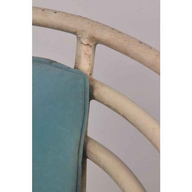 Metal Mid-Century Iron Lounge Chair For Sale - Image 7 of 18