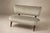 Brazilian Modern Loveseat in Imbuia Wood and Sage Mohair, Cimo, Brazil, 1950s For Sale - Image 9 of 14