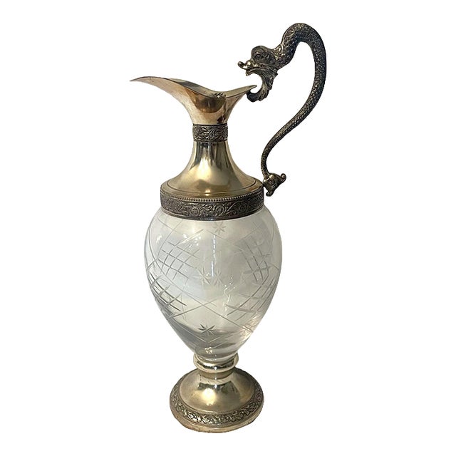 1950s Distillerie Buton Vintage Carafe For Sale