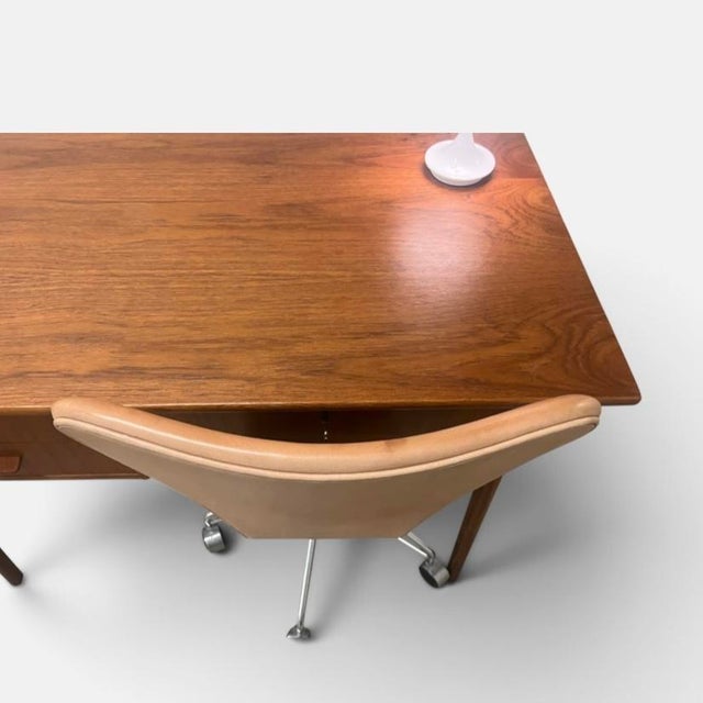 Small Freestanding Writing Desk in Teak, Denmark, 1960s For Sale - Image 4 of 17
